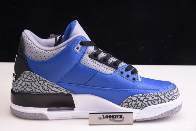 Bmlin Jordan Royal' CT8532 Retro Air 3 'Varsity 400 - 0824